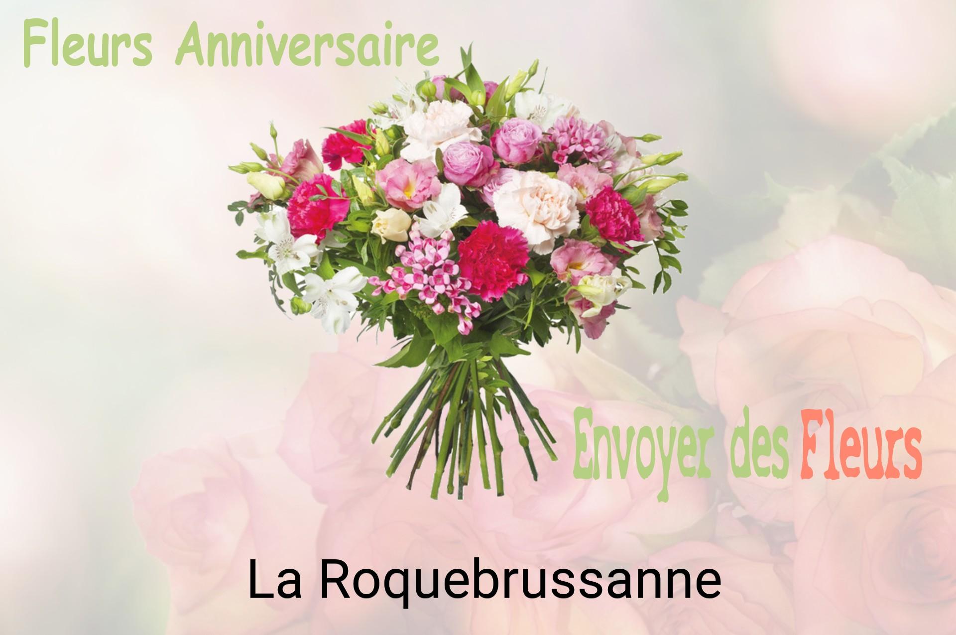 Bouquet de fleurs d’anniversaire livré à La Roquebrussanne
