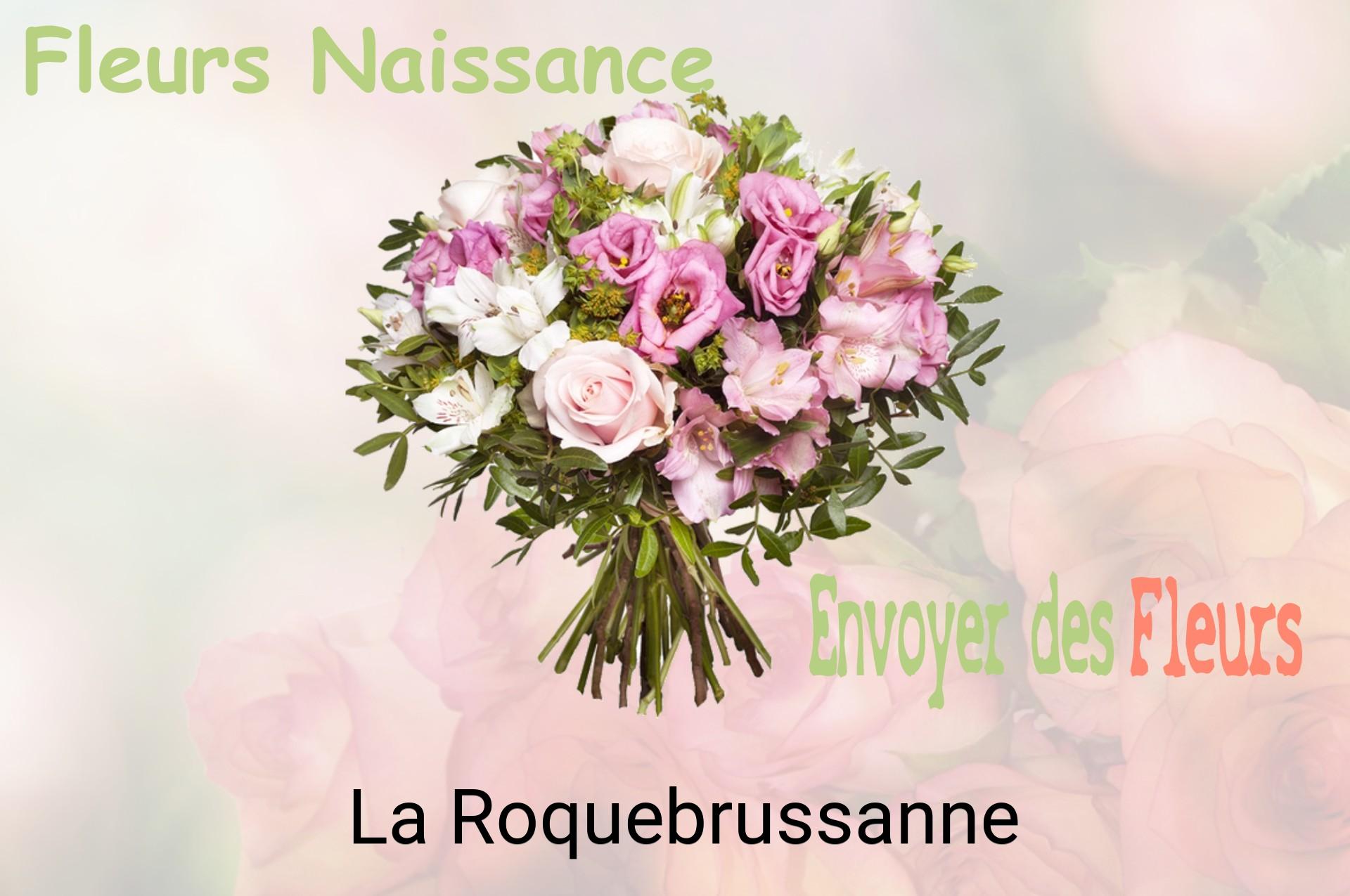 Bouquet de fleurs de naissance livré à La Roquebrussanne